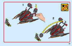 LEGO 70624 instructions page 49 – build guide