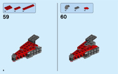 LEGO 70624 instructions page 8 – build guide