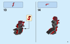 LEGO 70625 instructions page 11 – build guide