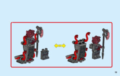 LEGO 70625 instructions page 13 – build guide