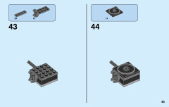 LEGO 70625 instructions page 45 – build guide