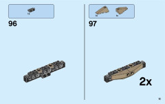 LEGO 70625 instructions page 11 – build guide