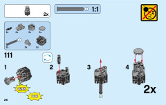 LEGO 70625 instructions page 26 – build guide