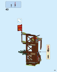 LEGO 70626 instructions page 109 – build guide