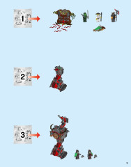 LEGO 70626 instructions page 3 – build guide