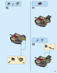 LEGO 70626 instructions page 45 – build guide
