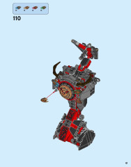 LEGO 70626 instructions page 61 – build guide