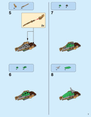 LEGO 70626 instructions page 7 – build guide