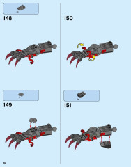LEGO 70626 instructions page 76 – build guide