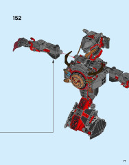 LEGO 70626 instructions page 77 – build guide