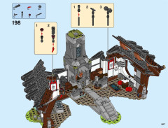LEGO 70627 instructions page 207 – build guide
