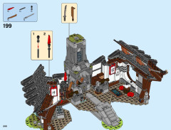 LEGO 70627 instructions page 208 – build guide