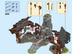 LEGO 70627 instructions page 209 – build guide