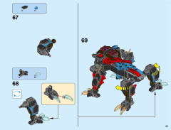 LEGO 70627 instructions page 43 – build guide