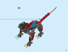 LEGO 70627 instructions page 45 – build guide