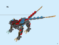 LEGO 70627 instructions page 47 – build guide