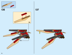 LEGO 70627 instructions page 76 – build guide