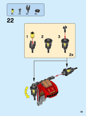 LEGO 70629 instructions page 19 – build guide