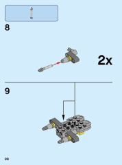 LEGO 70629 instructions page 28 – build guide