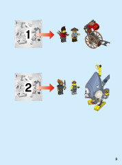 LEGO 70629 instructions page 3 – build guide