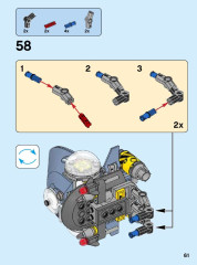LEGO 70629 instructions page 61 – build guide