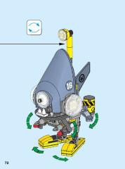LEGO 70629 instructions page 72 – build guide