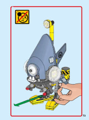 LEGO 70629 instructions page 73 – build guide