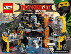LEGO 70631 instructions page 1 – build guide