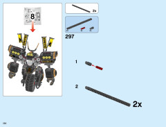 LEGO 70632 instructions page 134 – build guide