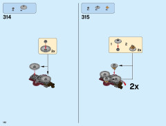 LEGO 70632 instructions page 142 – build guide