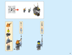 LEGO 70632 instructions page 21 – build guide