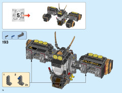 LEGO 70632 instructions page 74 – build guide