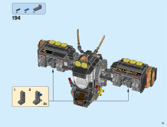 LEGO 70632 instructions page 75 – build guide