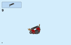 LEGO 70633 instructions page 8 – build guide