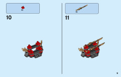 LEGO 70633 instructions page 9 – build guide