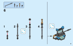 LEGO 70634 instructions page 9 – build guide