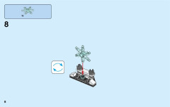 LEGO 70636 instructions page 8 – build guide