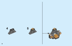 LEGO 70637 instructions page 8 – build guide