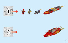 LEGO 70638 instructions page 3 – build guide