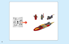 LEGO 70638 instructions page 4 – build guide