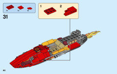 LEGO 70638 instructions page 40 – build guide