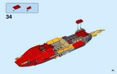 LEGO 70638 instructions page 43 – build guide
