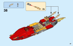 LEGO 70638 instructions page 47 – build guide