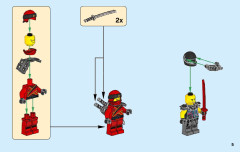 LEGO 70638 instructions page 5 – build guide