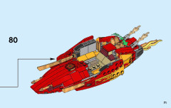LEGO 70638 instructions page 71 – build guide