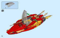 LEGO 70638 instructions page 72 – build guide
