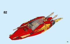 LEGO 70638 instructions page 73 – build guide
