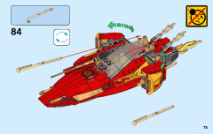 LEGO 70638 instructions page 75 – build guide