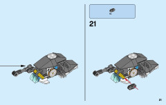 LEGO 70639 instructions page 21 – build guide