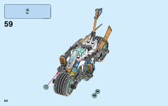 LEGO 70639 instructions page 50 – build guide